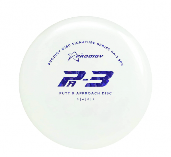 Fly Discs Custom Disc Golf DIscs - Custom Prodigy PA-3 500 Putter Disc